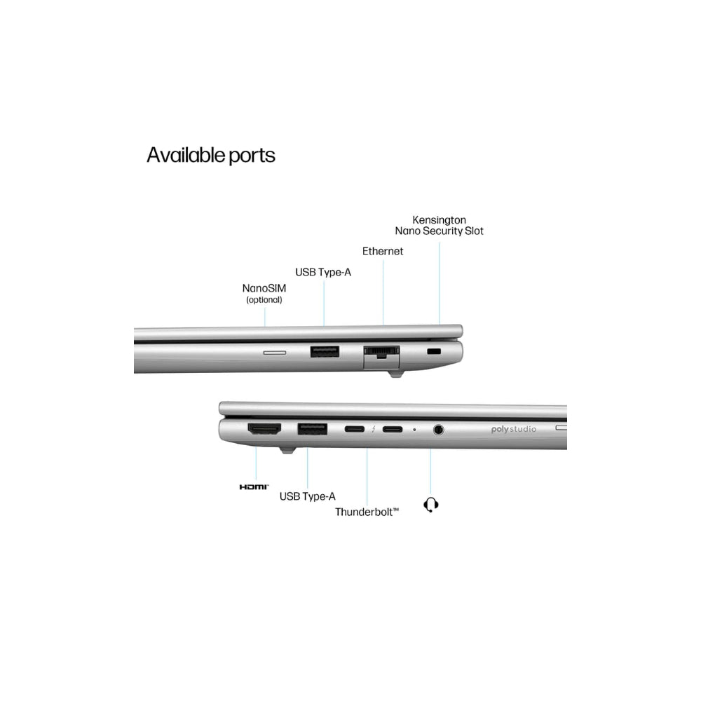 Kampanj HP EliteBook 6 G1i - 14" - Core Ultra 5 225U - 32GB RAM 512GB SSD + HP 725 tangentbord