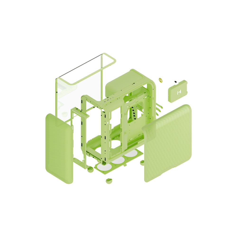 HYTE X50 E-ATX Grön