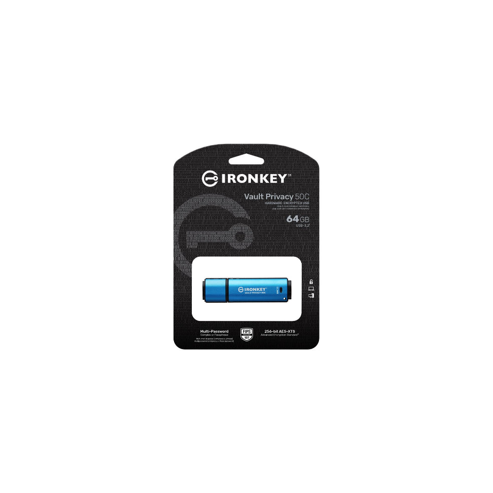 Kingston IronKey Vault Privacy 50C 64GB