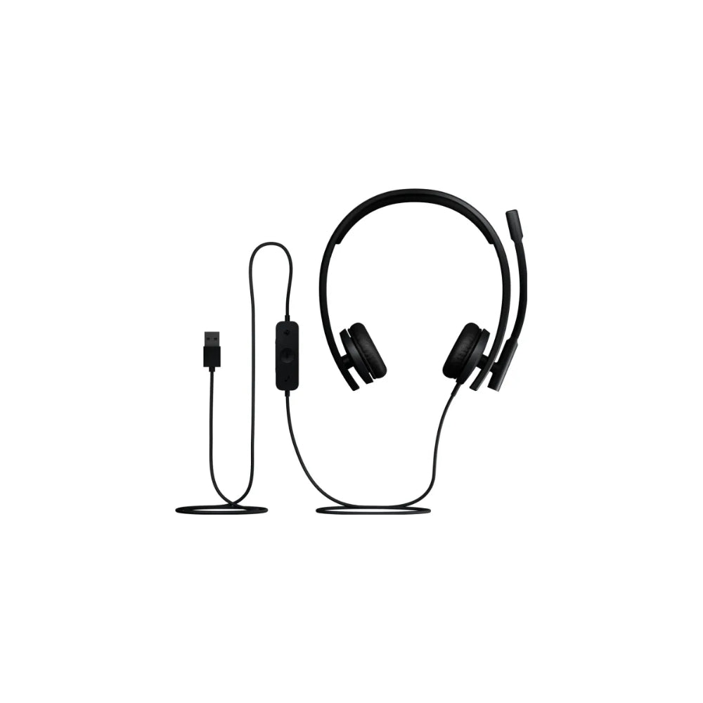 Logitech H570E USB-A Teams Svart