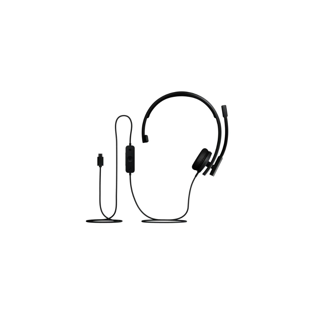 Logitech H570E Mono USB-C Teams Svart