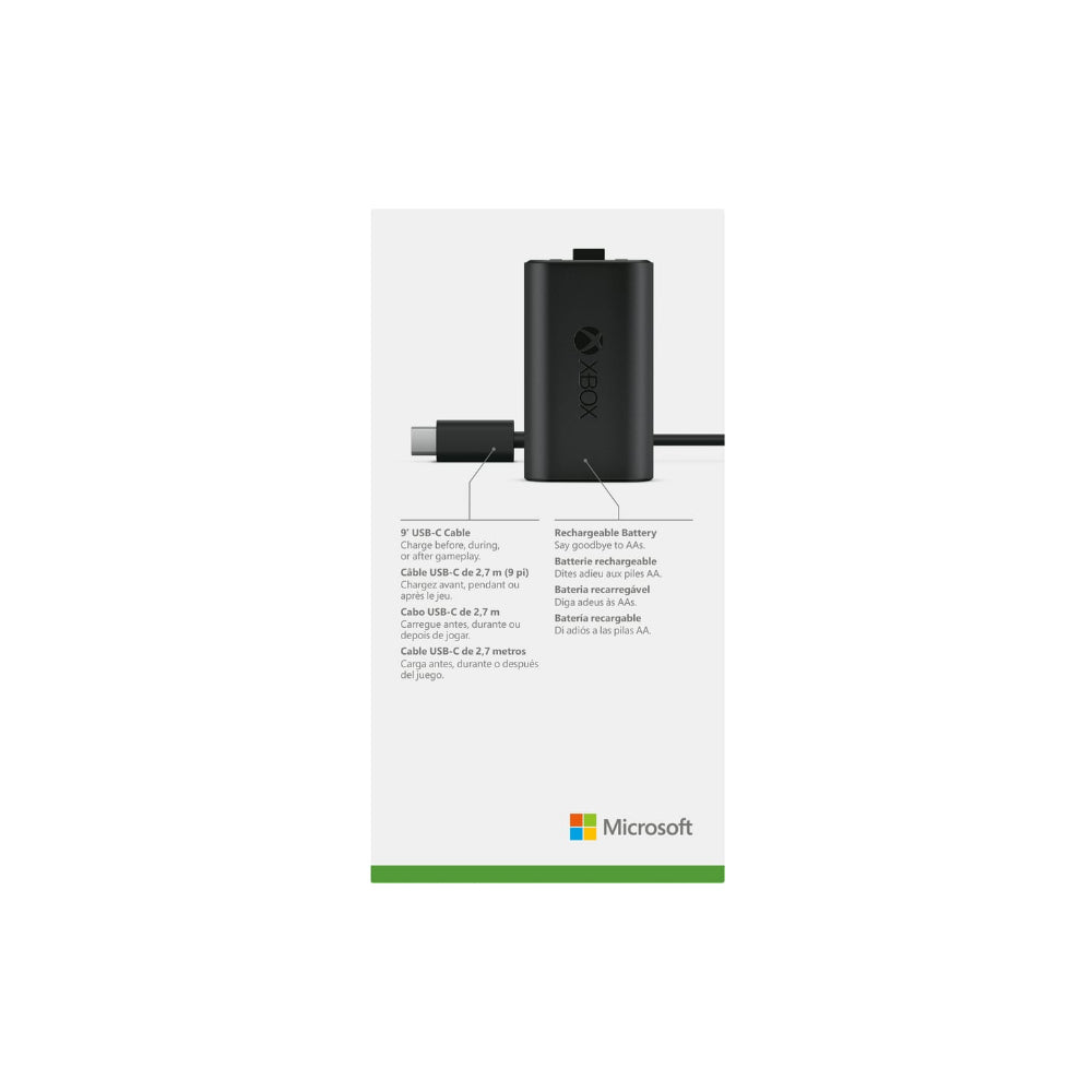 Microsoft Xbox X Play And Charge Kit