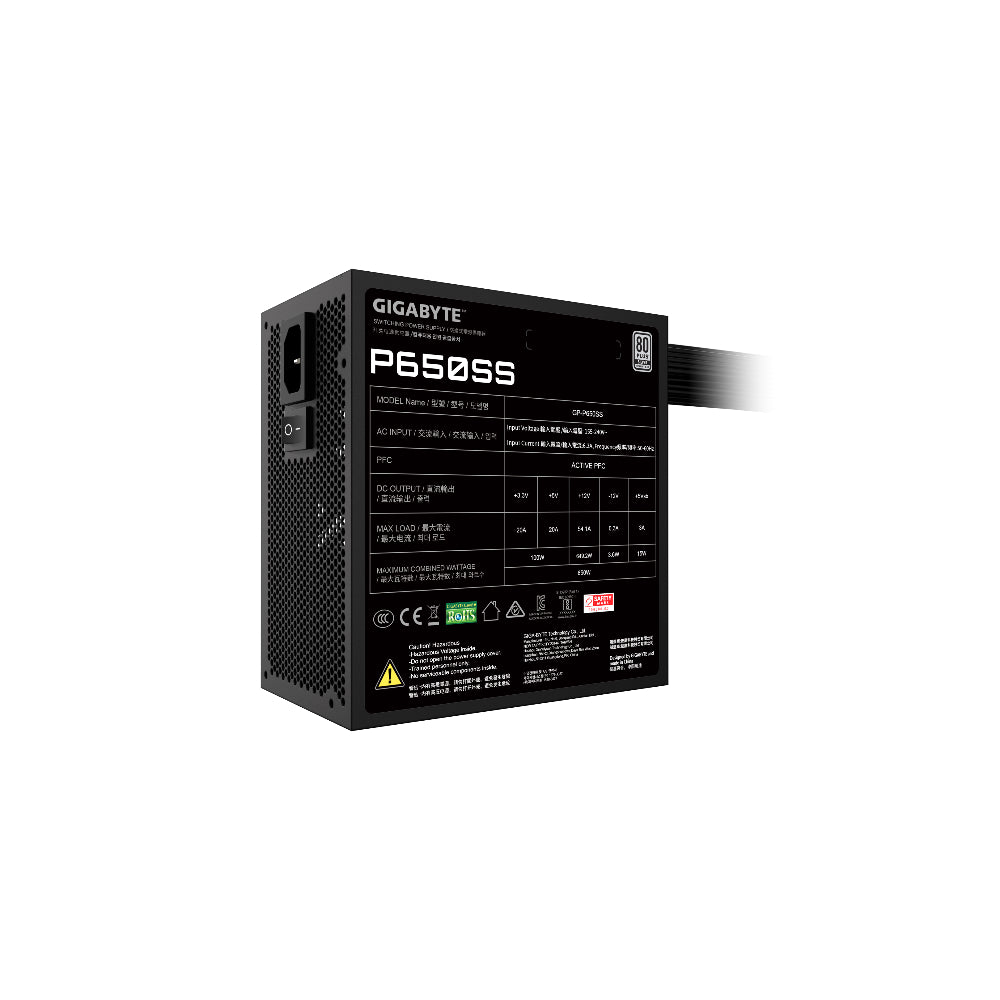 Gigabyte P650SS ATX 3.1 650W 80 Plus Bronze