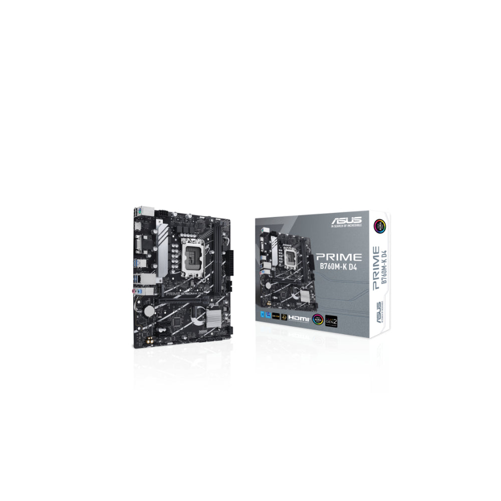 ASUS Prime B760M-K D4 LGA1700 mATX