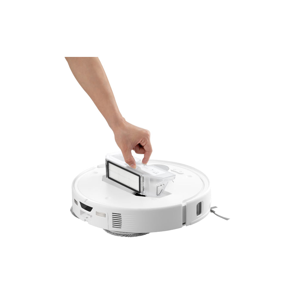 Roborock Qrevo Curv Robotdammsugare Vit