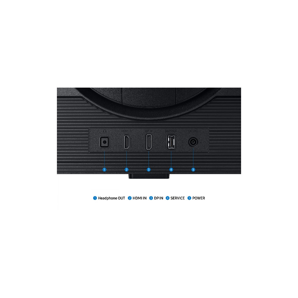 Samsung Odyssey G6 G60F 27" - 2560x1440 Fast IPS 350Hz