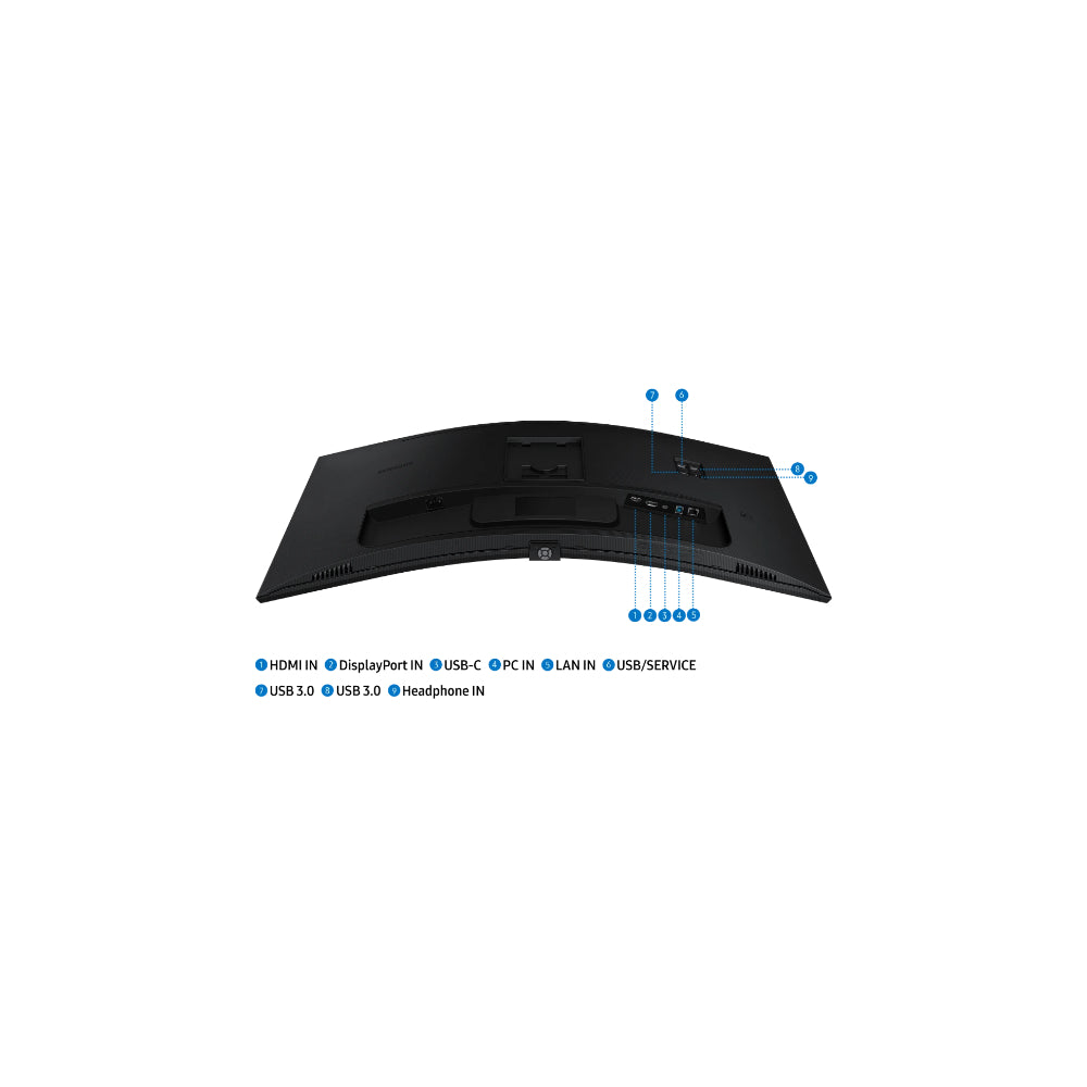 Samsung ViewFinity S6 S65UC 34" - böjd USB-C Ultrawide 3440x1440 VA 100Hz