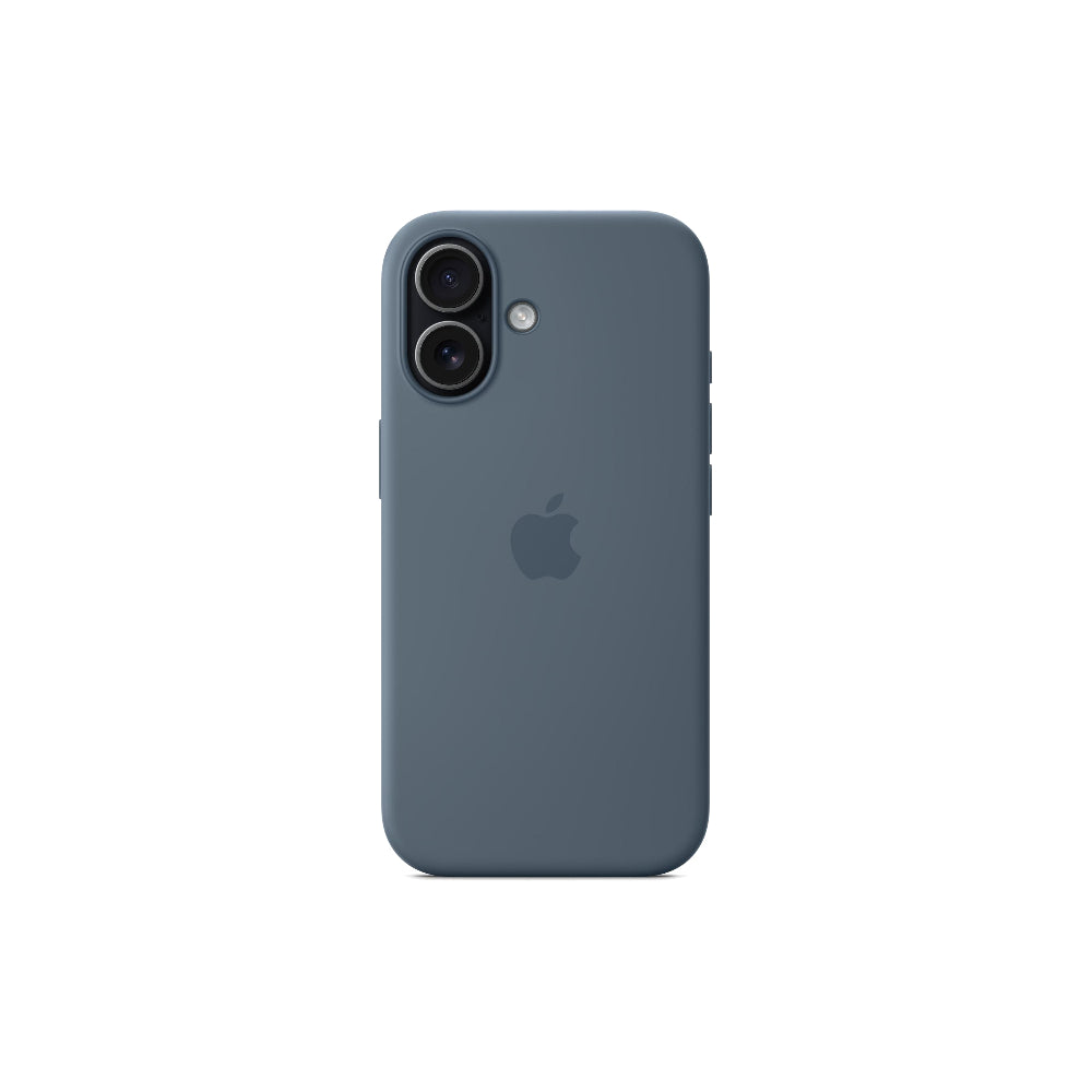 Apple iPhone 17 Silicone Case med MagSafe Blå
