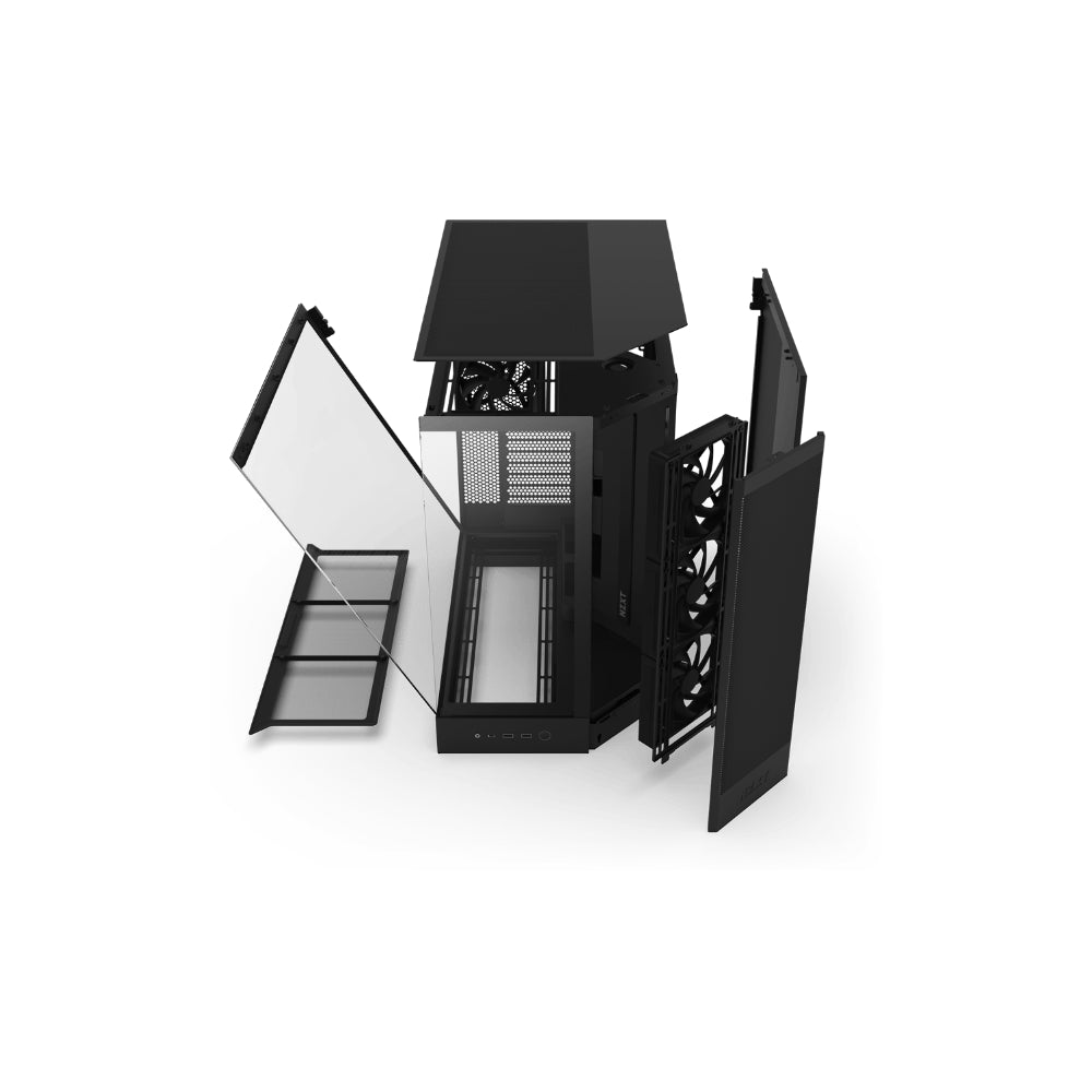 NZXT H9 Flow Svart