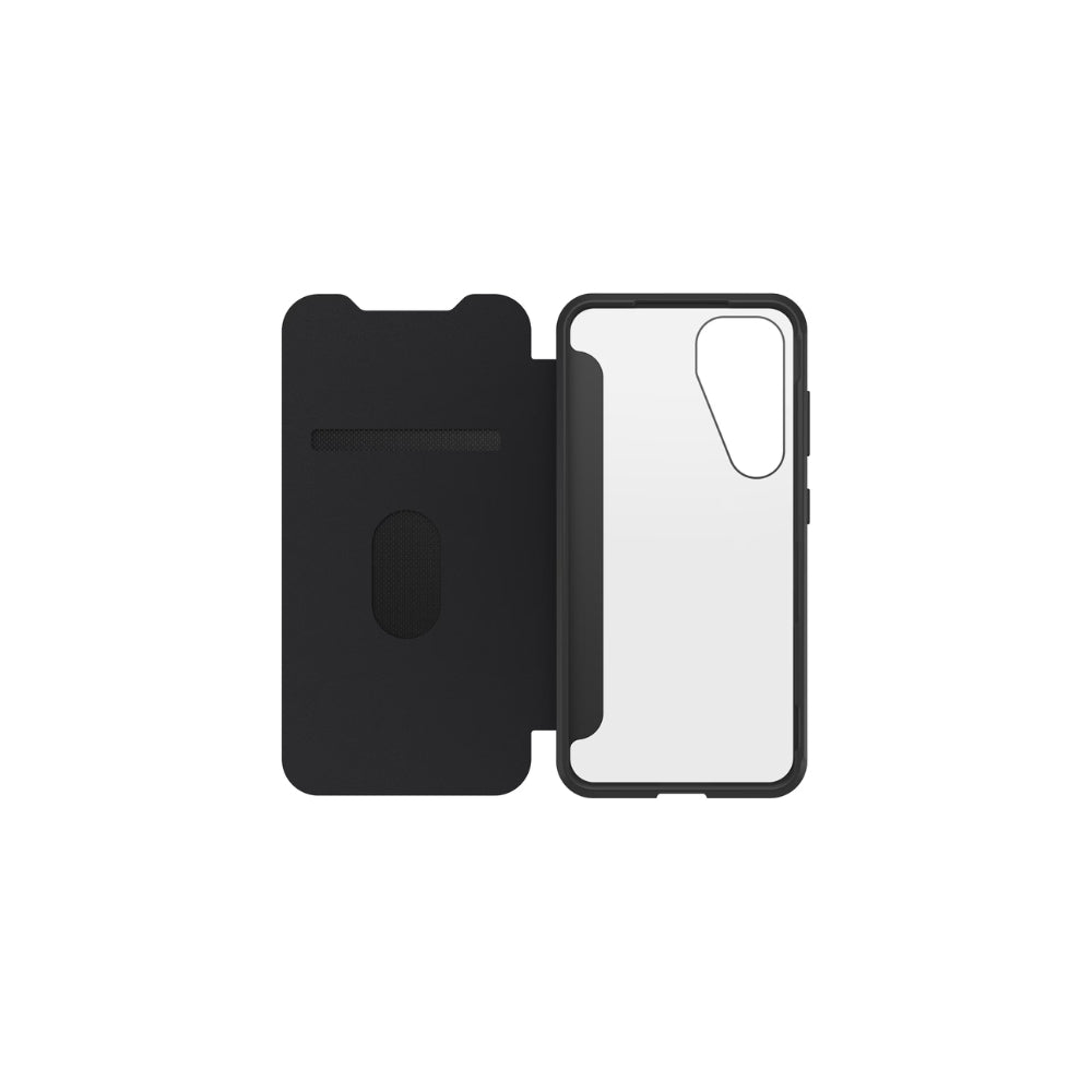 Otterbox React Folio Galaxy S25 Transparent/svart