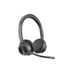 HP Poly Voyager 4320 med laddningsställ MS Svart