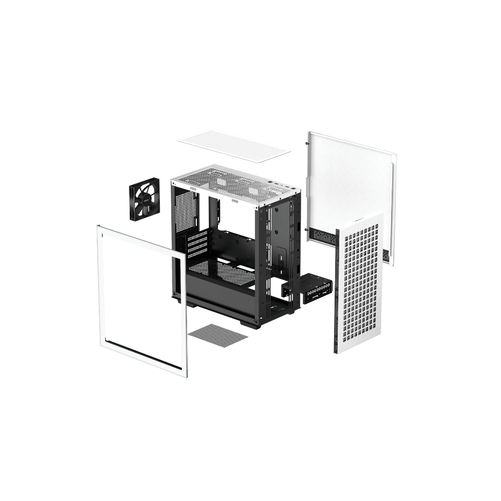 DeepCool CH370 WH mATX Vit