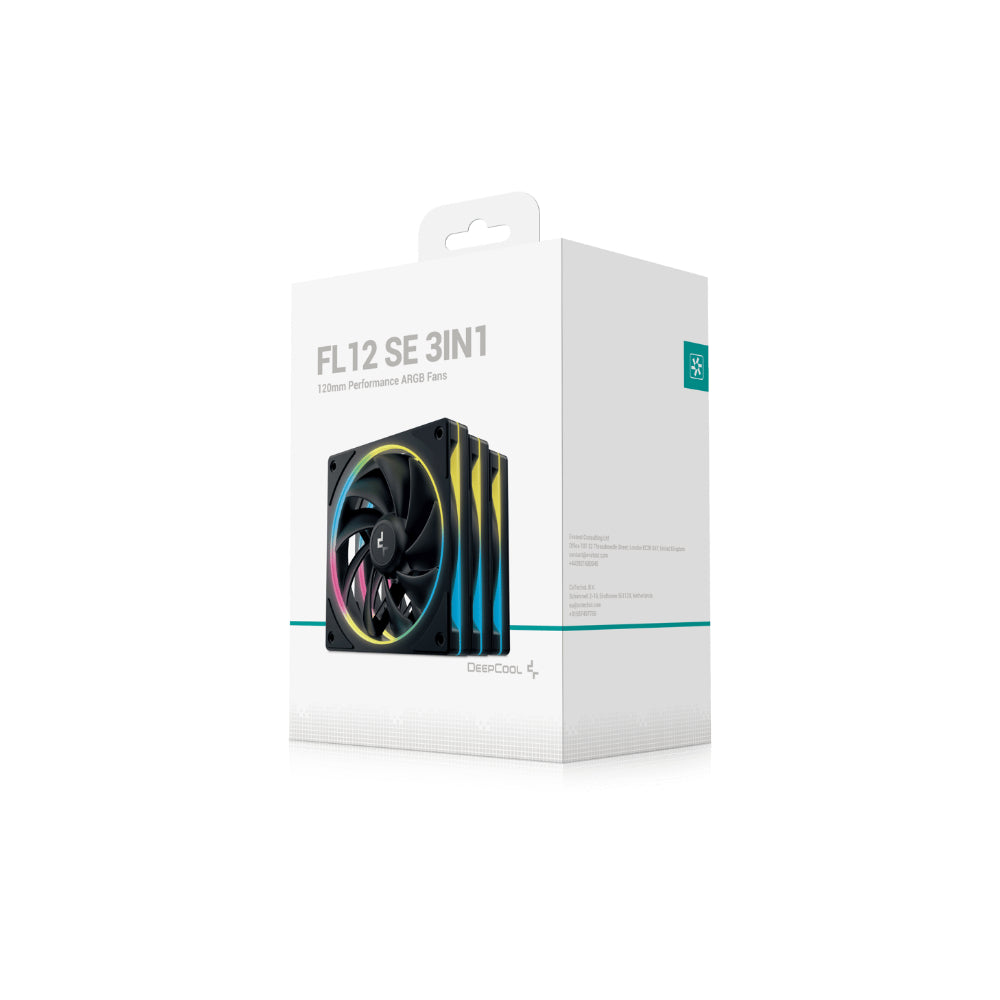 DeepCool FL12 SE 3-pack 120mm Vit