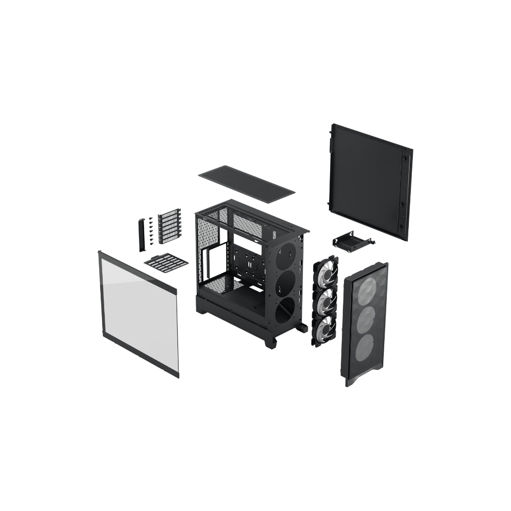 Fractal Design Pop 2 Air TG RGB ATX Svart
