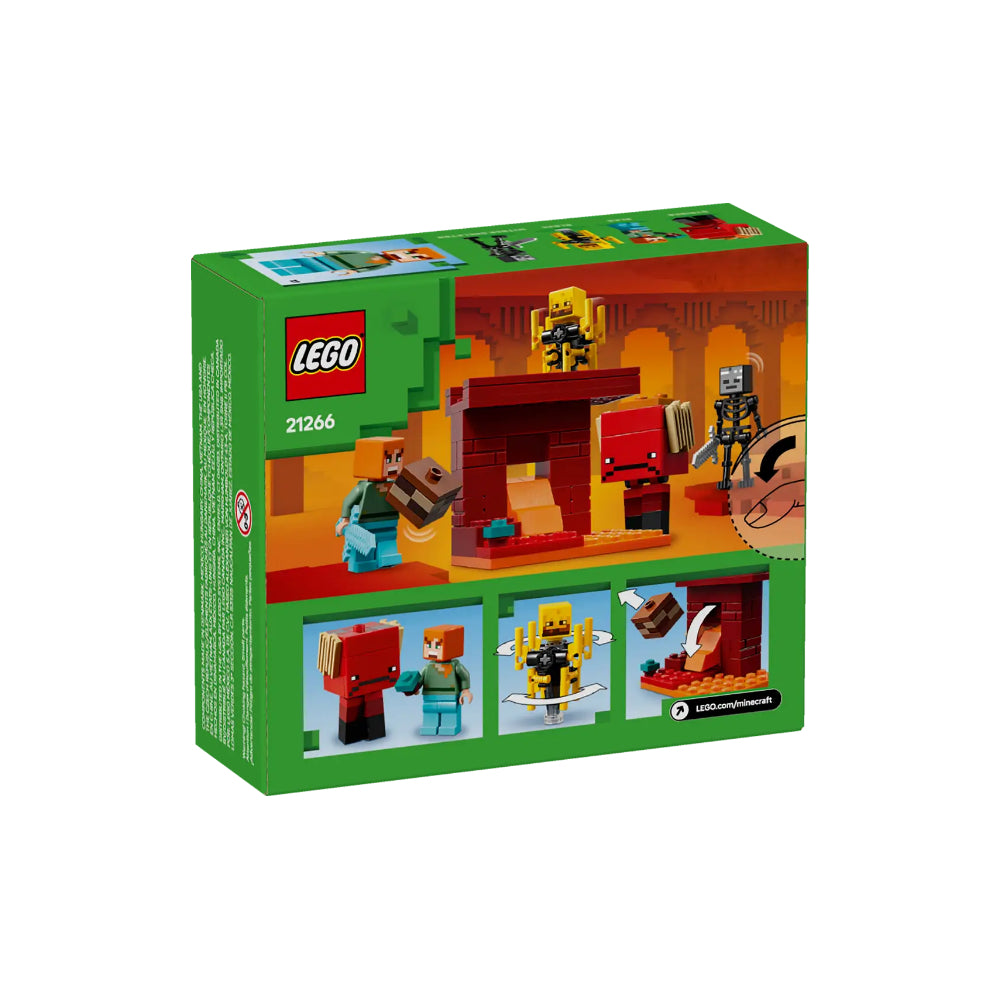 LEGO Minecraft 21266 Lavastriden i Nether