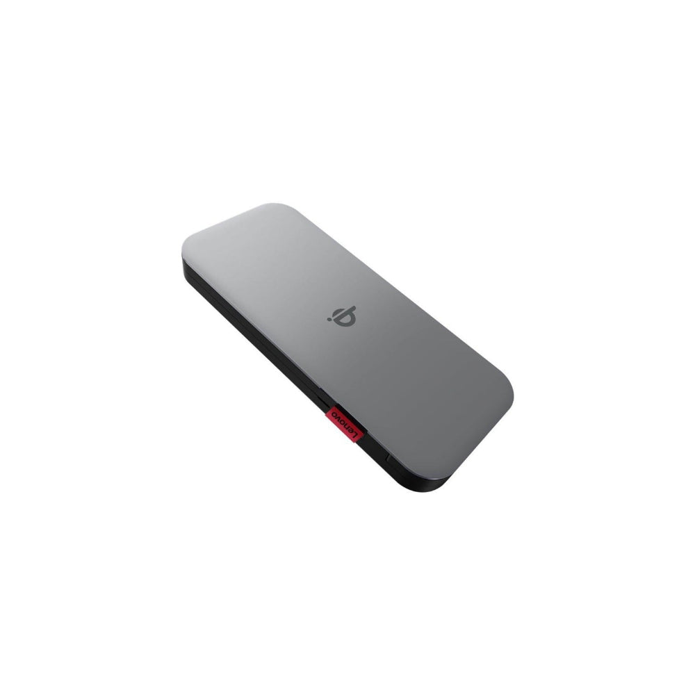 Lenovo Go 30W Trådlös Powerbank - 10000mAh - Silvergrå