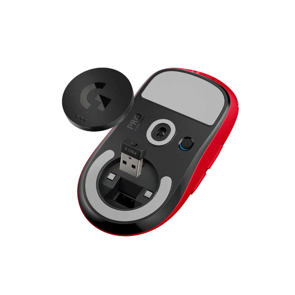 Logitech G PRO X Superlight - Röd