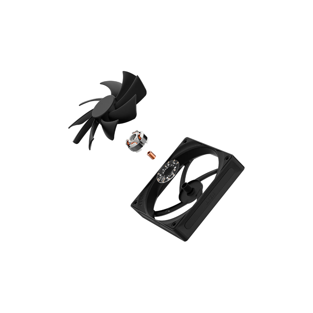 NZXT F120Q PWM 120mm Svart