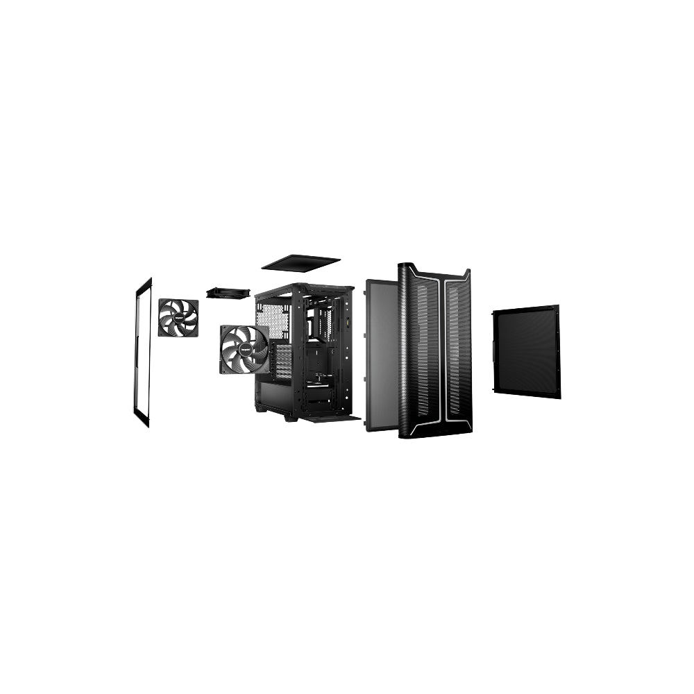 be quiet! Pure Base 501DX ATX Svart