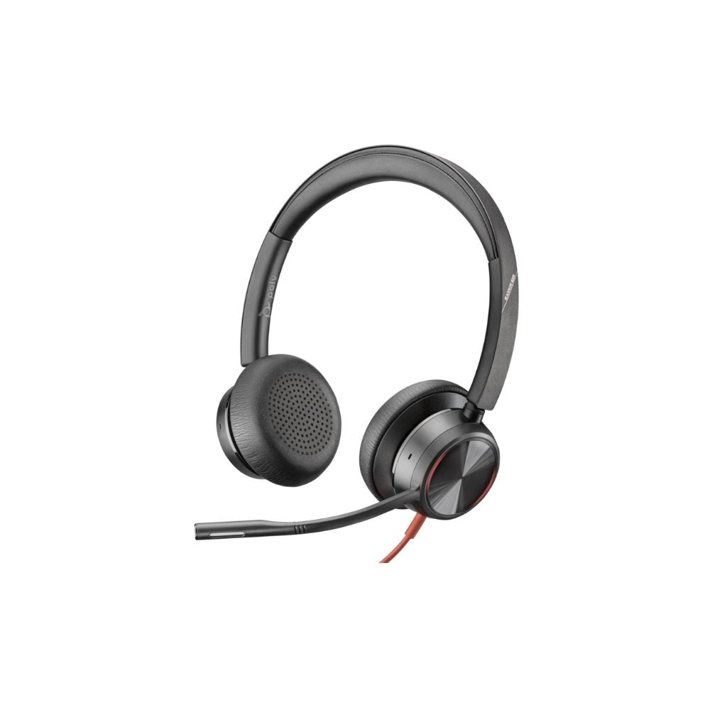 HP Poly Blackwire 8225 Stereo USB-C/A Svart