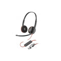 HP Poly Blackwire 3220 Stereo +USB-C/A Svart
