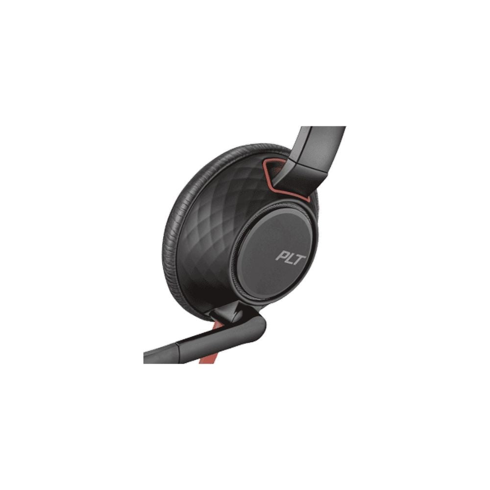 HP Poly Blackwire 5210 Monaural +3.5mm Plug +USB-C/A Svart