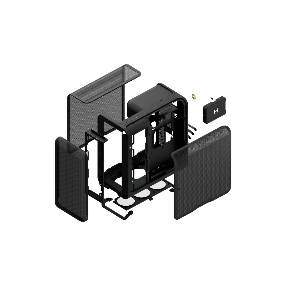 HYTE X50 Mesh E-ATX Svart