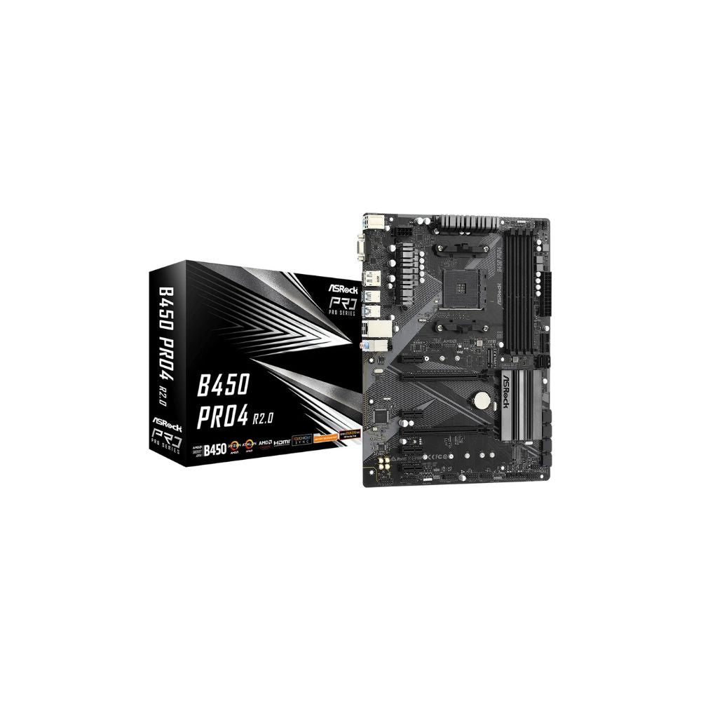 ASRock B450 Pro4 R2.0 DDR4