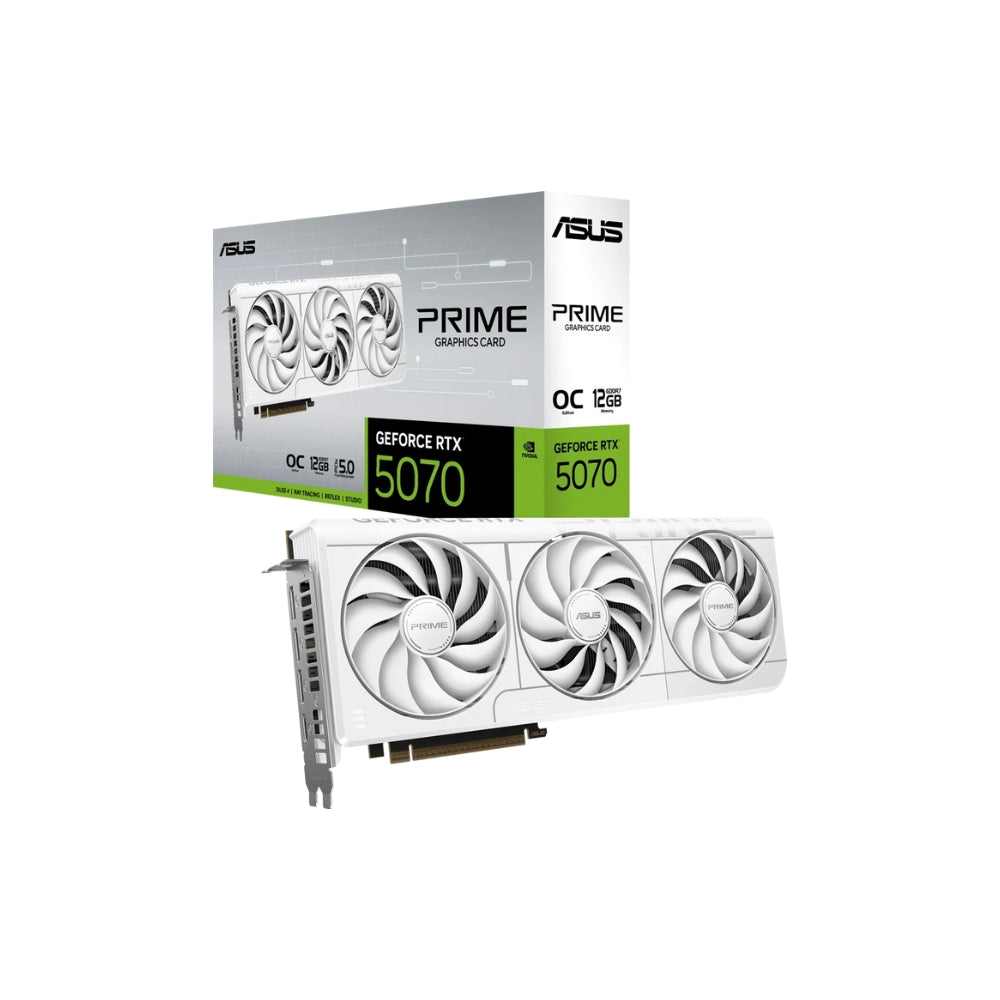 ASUS Prime GeForce RTX 5070 White OC 12GB