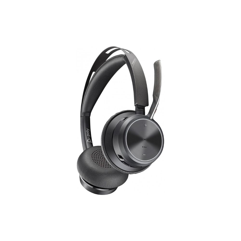 HP Poly Voyager Focus 2 USB-C/A UC Svart