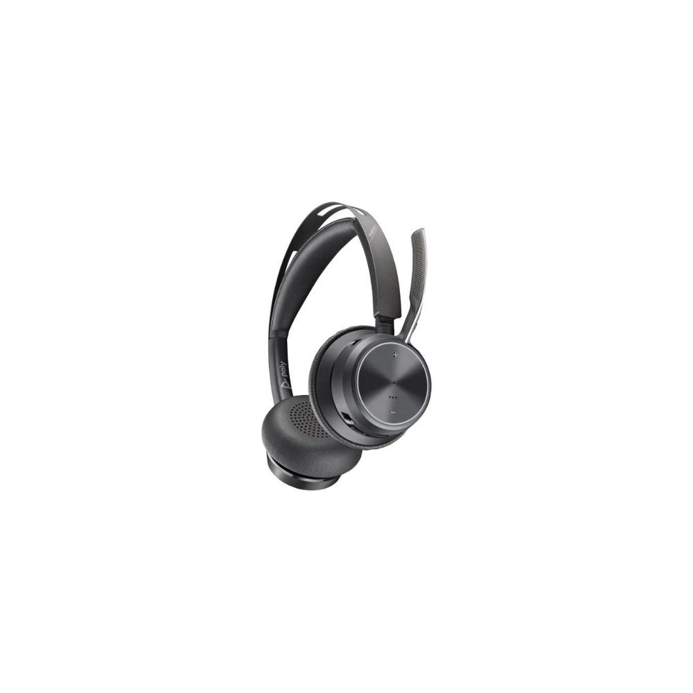 HP Poly Voyager Focus 2 USB-C/A UC Svart