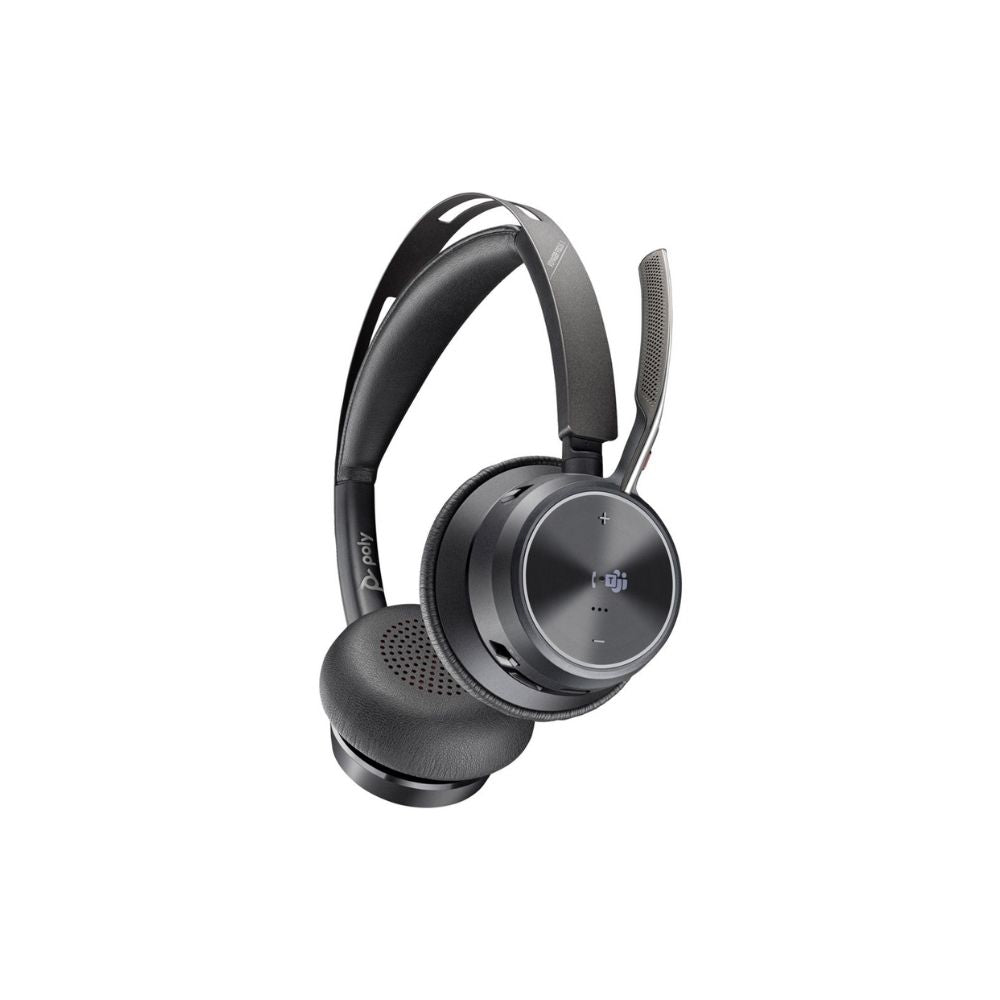 HP Poly Voyager Focus 2 USB-C/A UC Svart