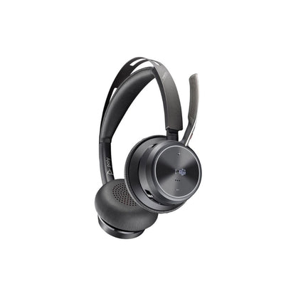 HP Poly Voyager Focus 2 USB-C/A UC Svart