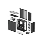 Arctic Xtender TG E-ATX Svart