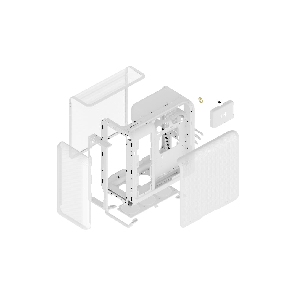 HYTE X50 Mesh E-ATX Vit
