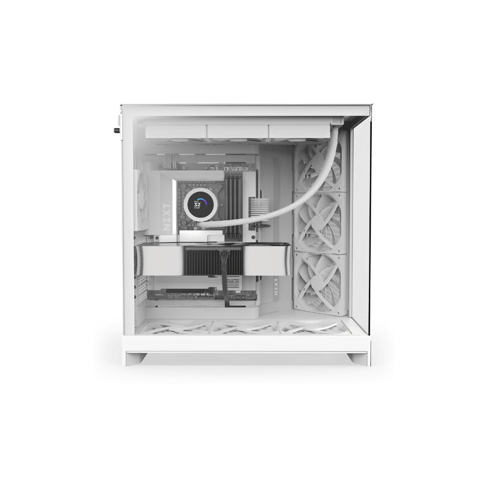 NZXT H9 Flow 2025 ATX Vit