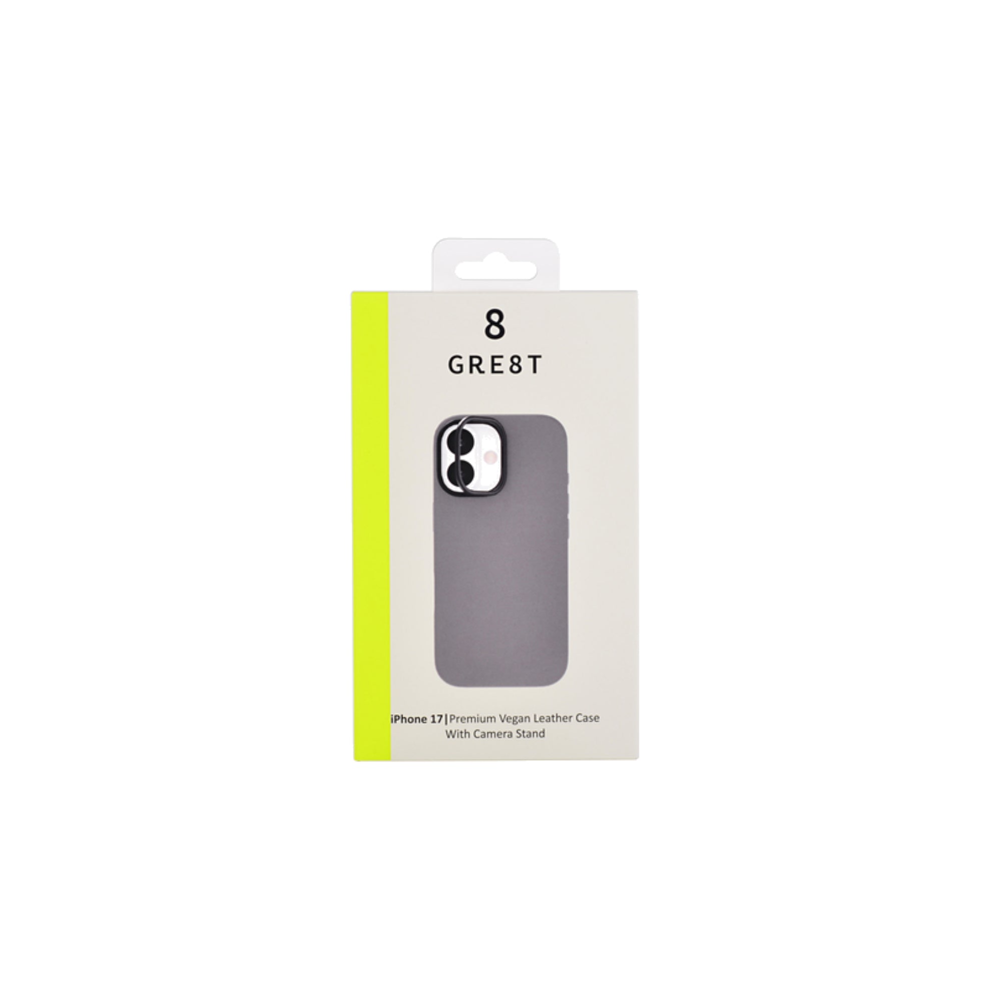 Gre8t GRS Vegan Leather för iPhone 17