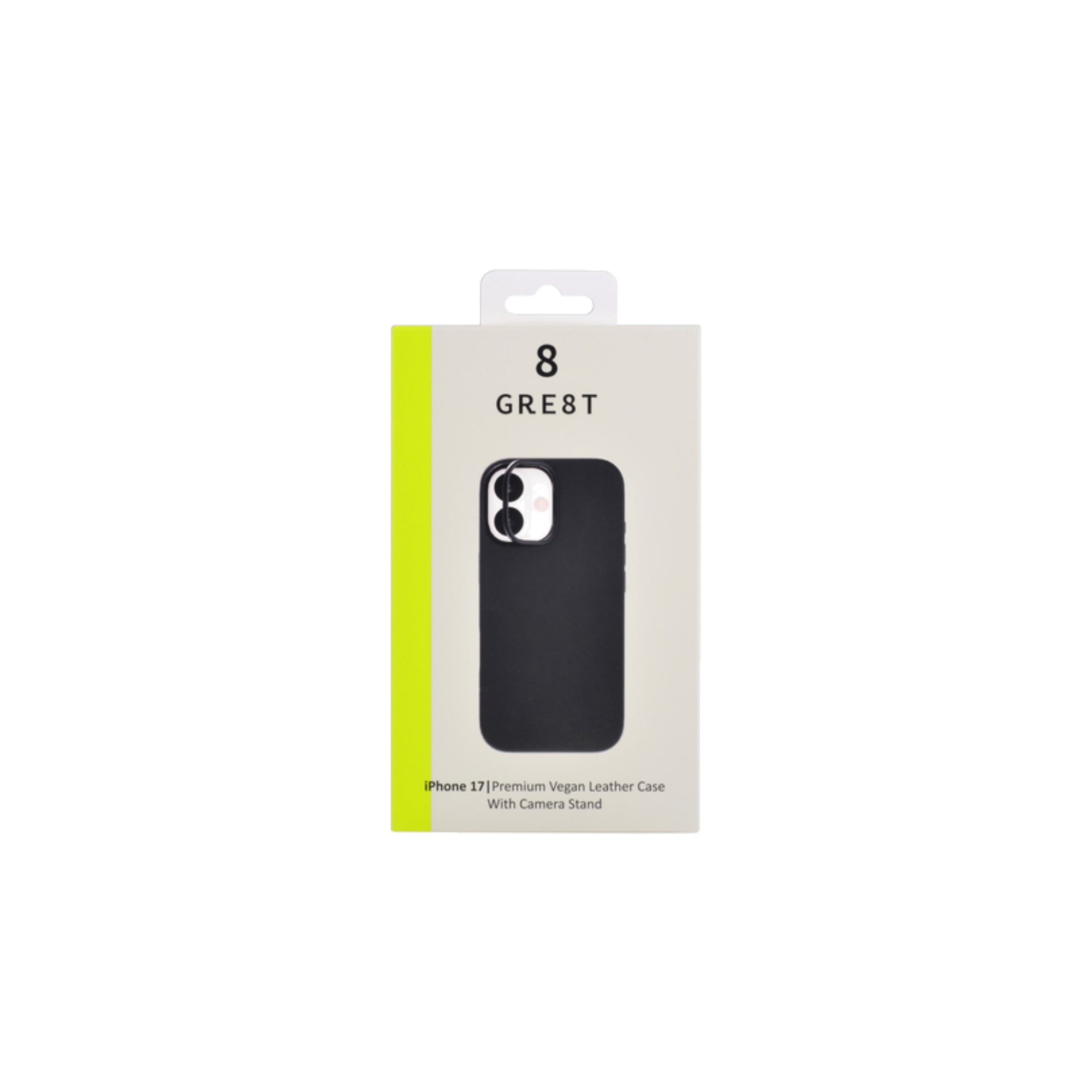 Gre8t GRS Vegan Leather för iPhone 17