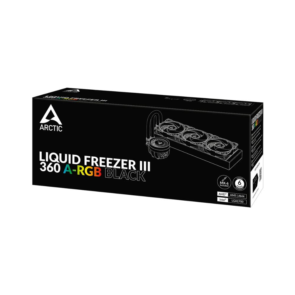 Arctic Liquid Freezer III 360 A-RGB Svart