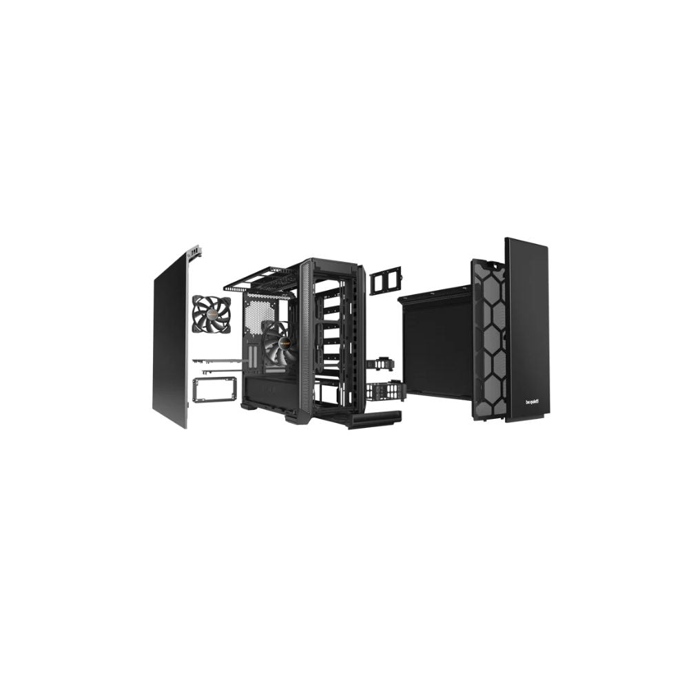 be quiet! Silent Base 601 Svart