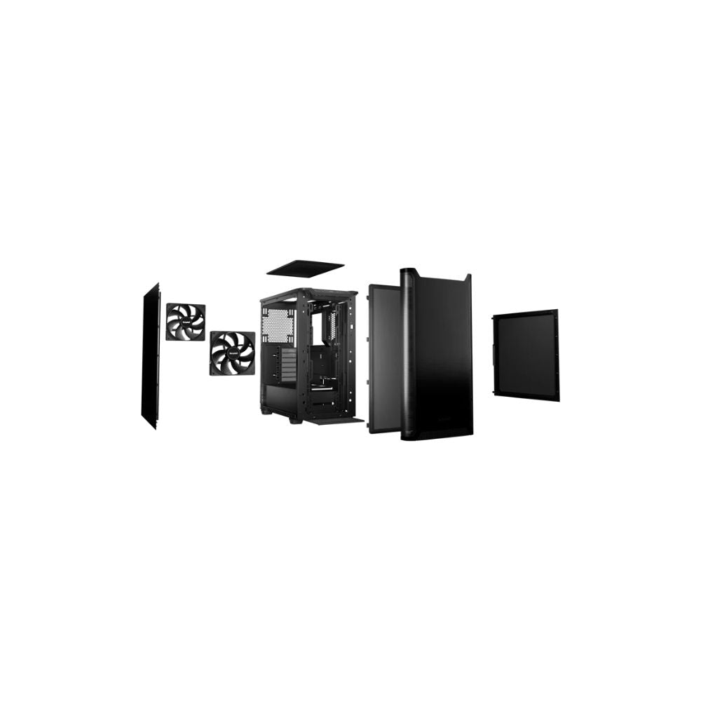 be quiet! Pure Base 501 Svart