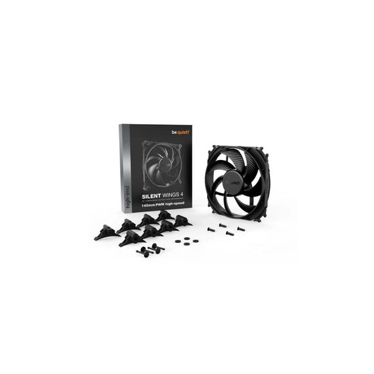be quiet! Silent Wings 4 Svart 140mm