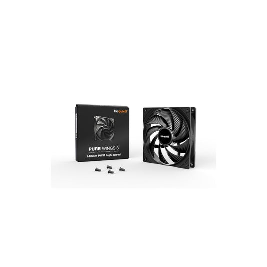 be quiet! Pure Wings 3 Svart 140mm