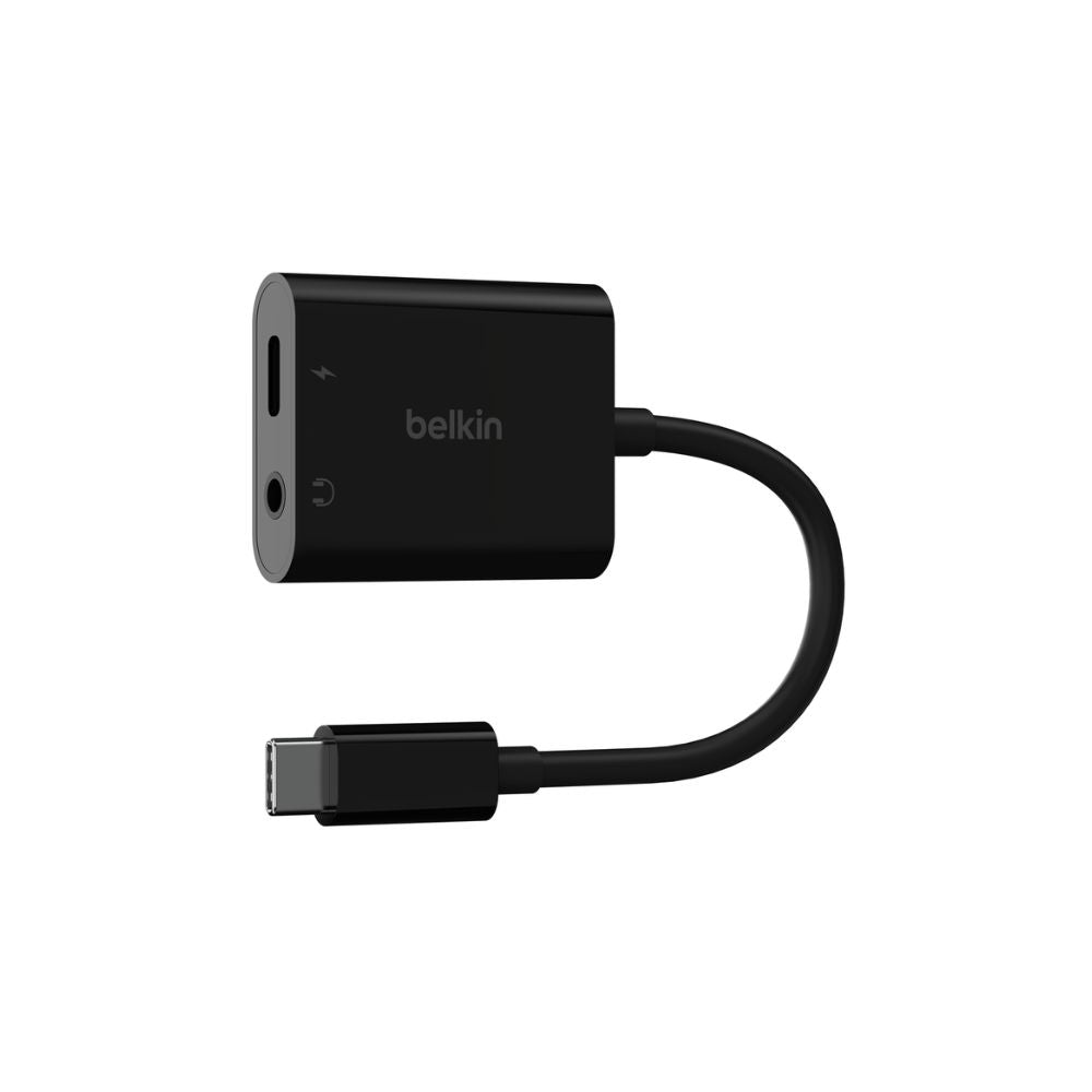 Belkin RockStar USB-C Till USB-C + 3.5MM Adapter