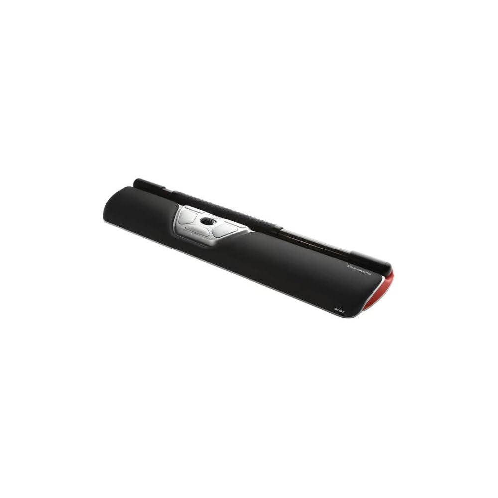 Contour RollerMouse Red Svartsilver Centrerad inmatning