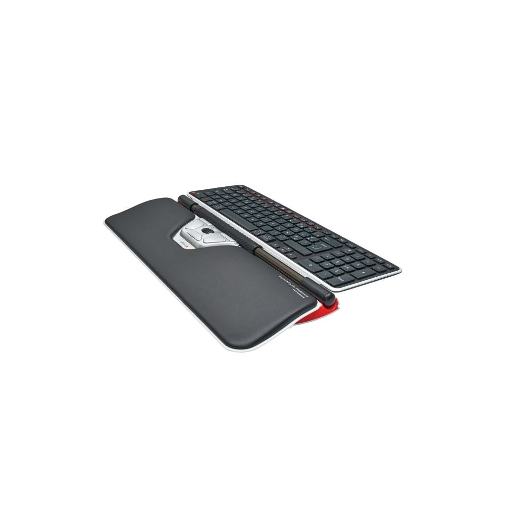 Contour RollerMouse Red Plus Trådlös Svartsilver Centrerad Mus