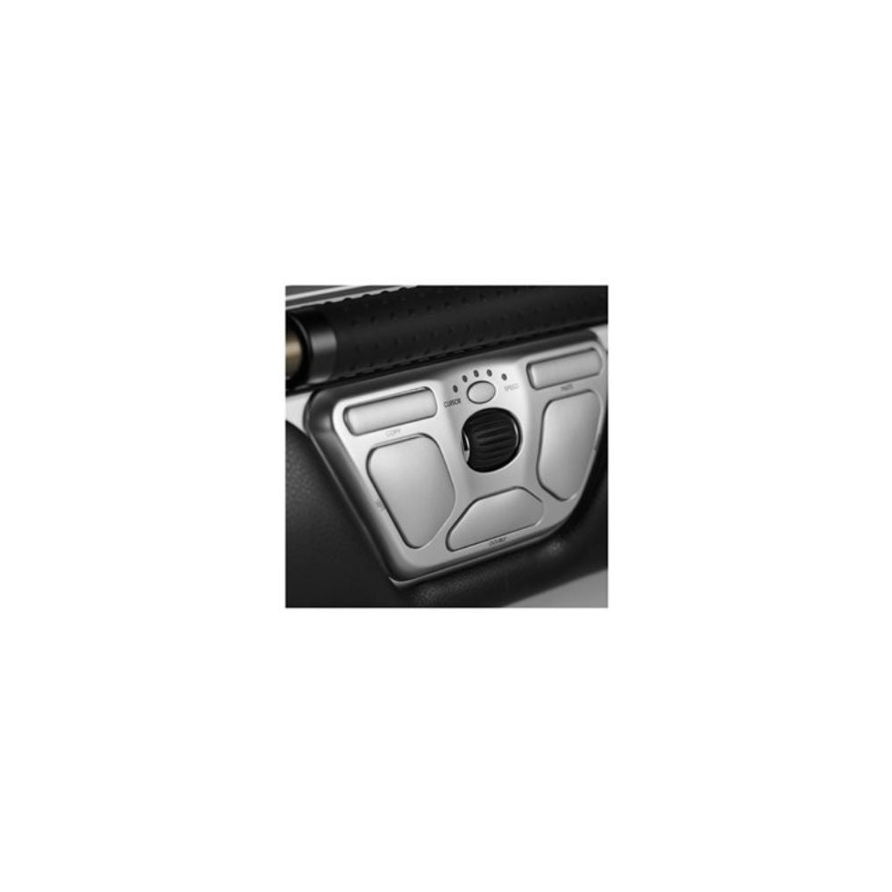 Contour RollerMouse Red Plus Svartsilver Centrerad Mus