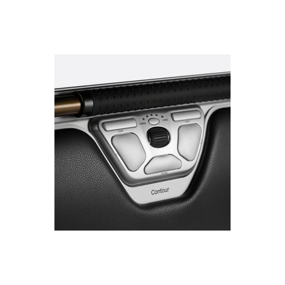 Contour RollerMouse Red Max Svartröd Centrerad inmatning