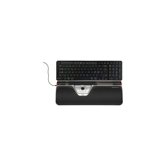 Contour RollerMouse Red Plus Svartsilver Centrerad Mus