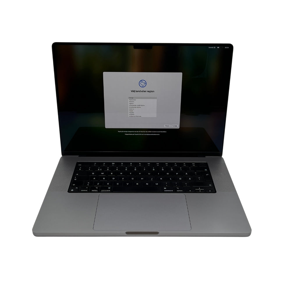 Begagnad MacBook Pro 16" 2023 - M2 Pro - 32GB - 1TB - Rymdgrå